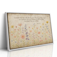 Consider the Wildflowers Luke 12:27