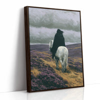 Rider on the Windswept Moor