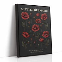 A Little Dramatic: Vintage Poppy Chart