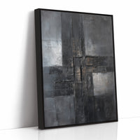 Concrete Poetry In Charcoal Light