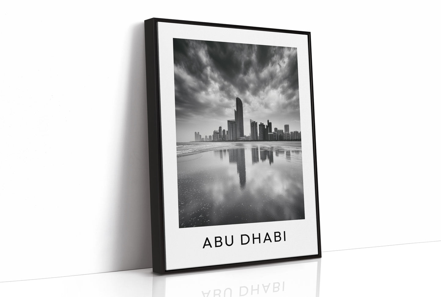 Abu Dhabi, Wet Sand Skyline