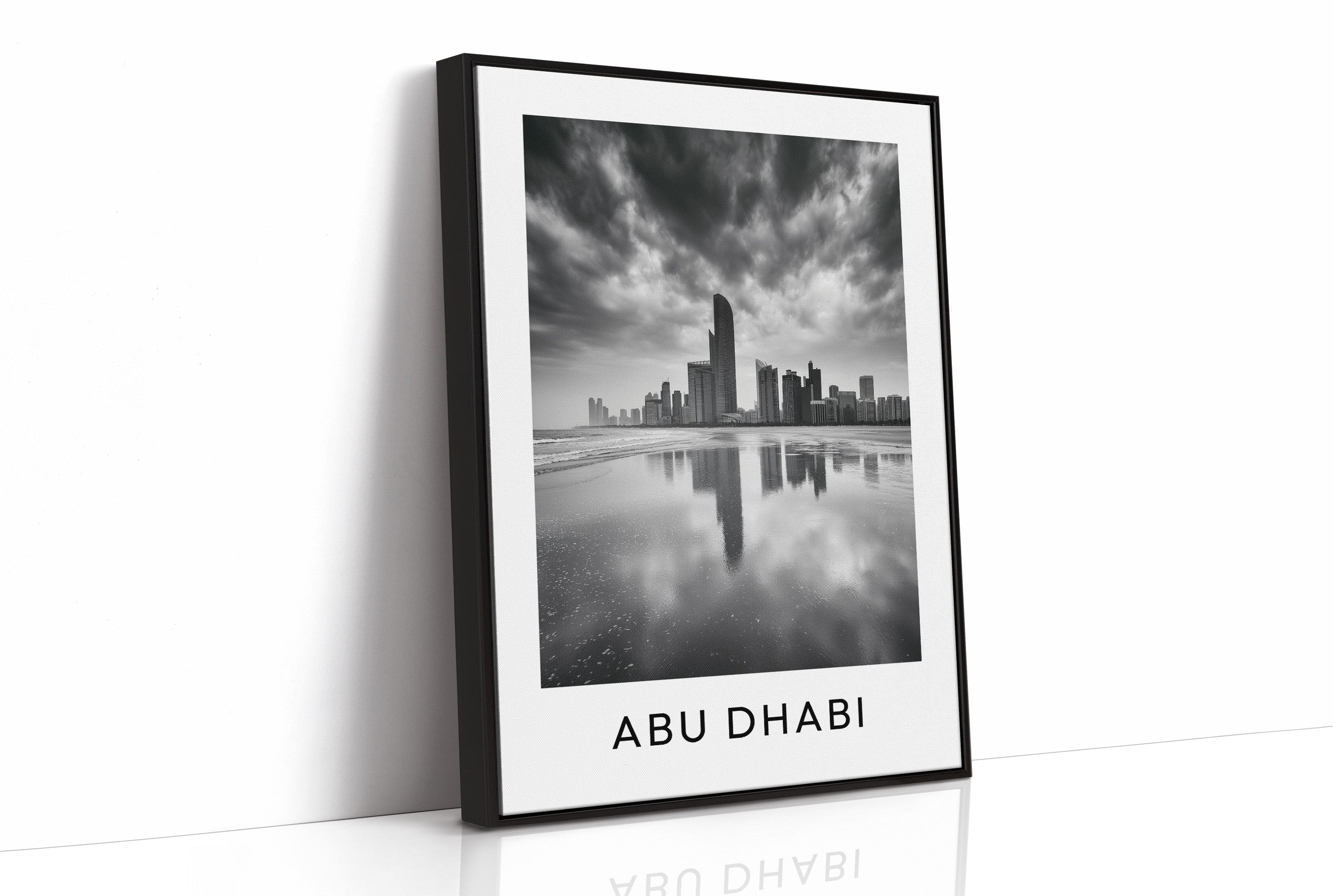 Abu Dhabi, Wet Sand Skyline