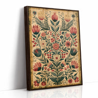 Pomegranate Folk Tapestry