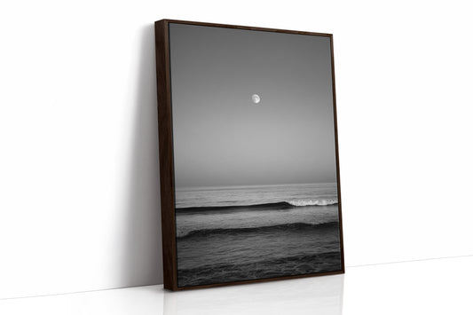 Moonlit Tide and Quiet Reflections