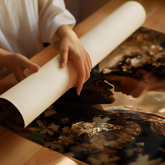 Ancient Myths In Golden Light