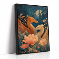Ancient Scales Among Lotus Blooms