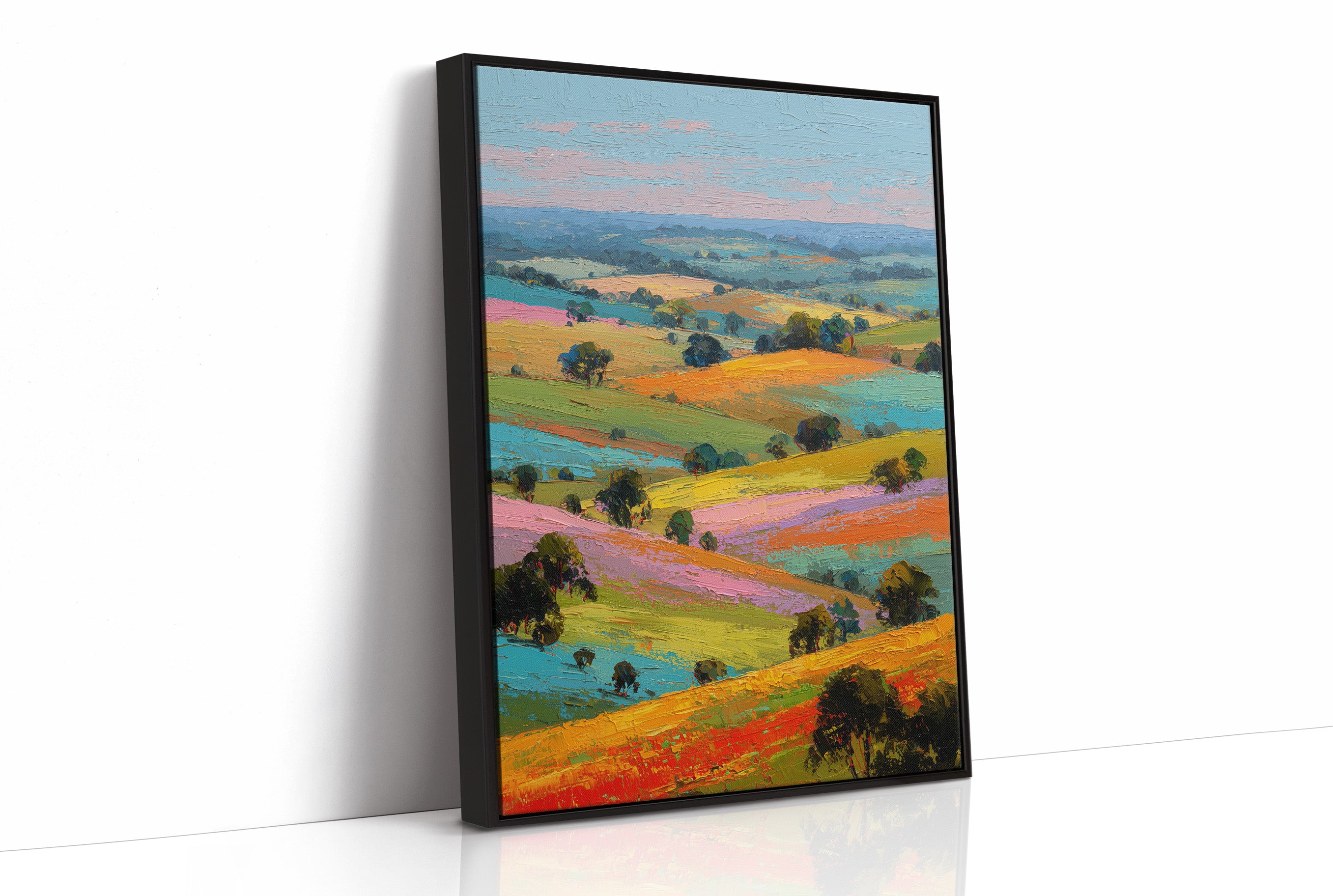 Fields Remember Every Season's Color
