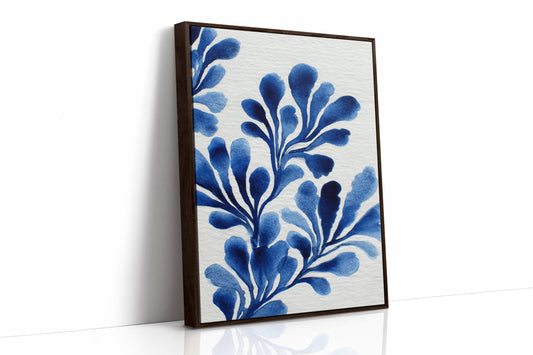 Tidal Dances of Indigo Leaves