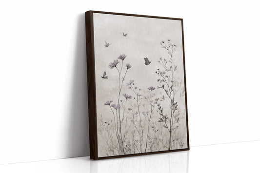 Fluttering Through Silent Meadows