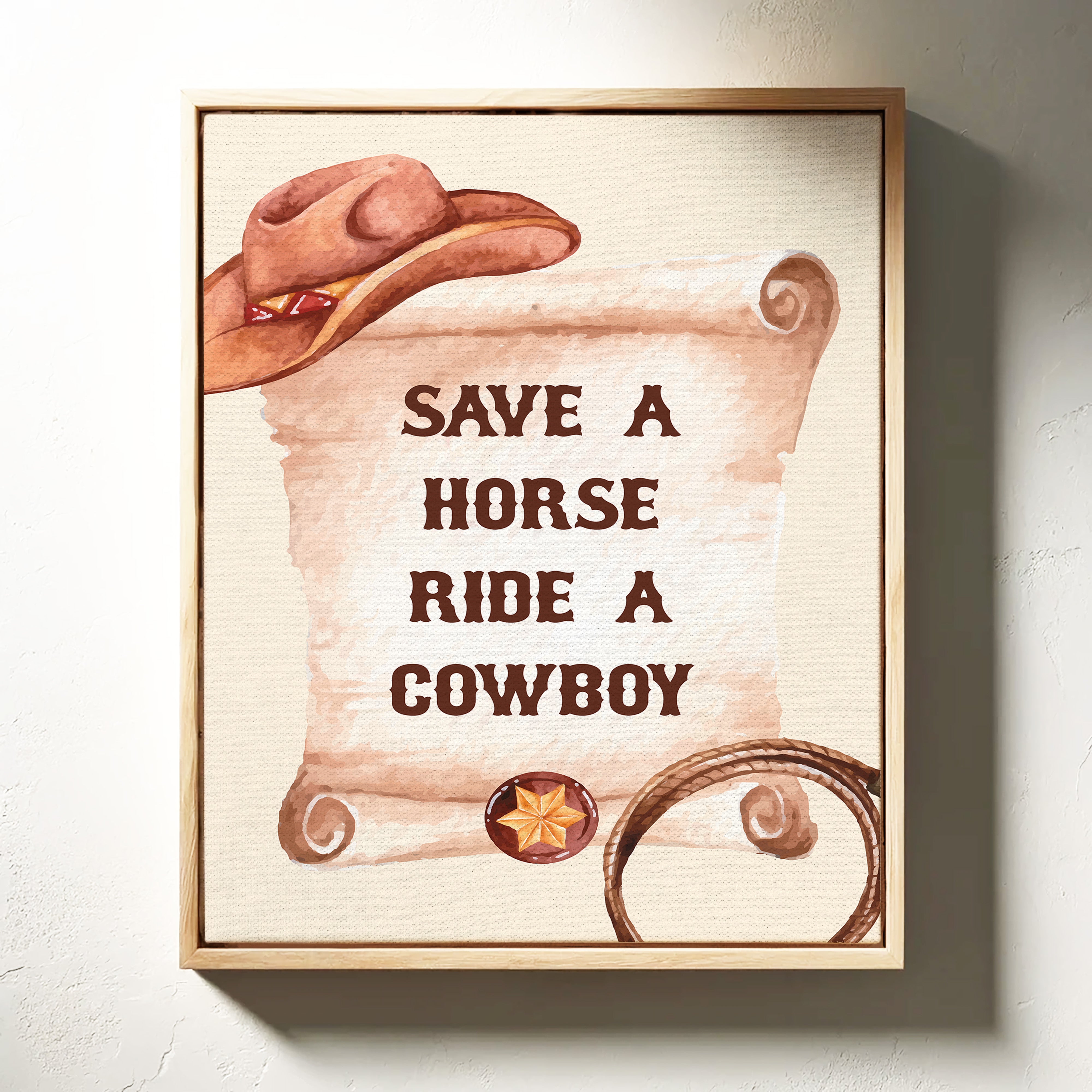 Desert Wisdom Wears A Brown Hat