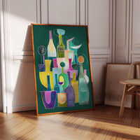 Colorful Bottles Share Secret Stories