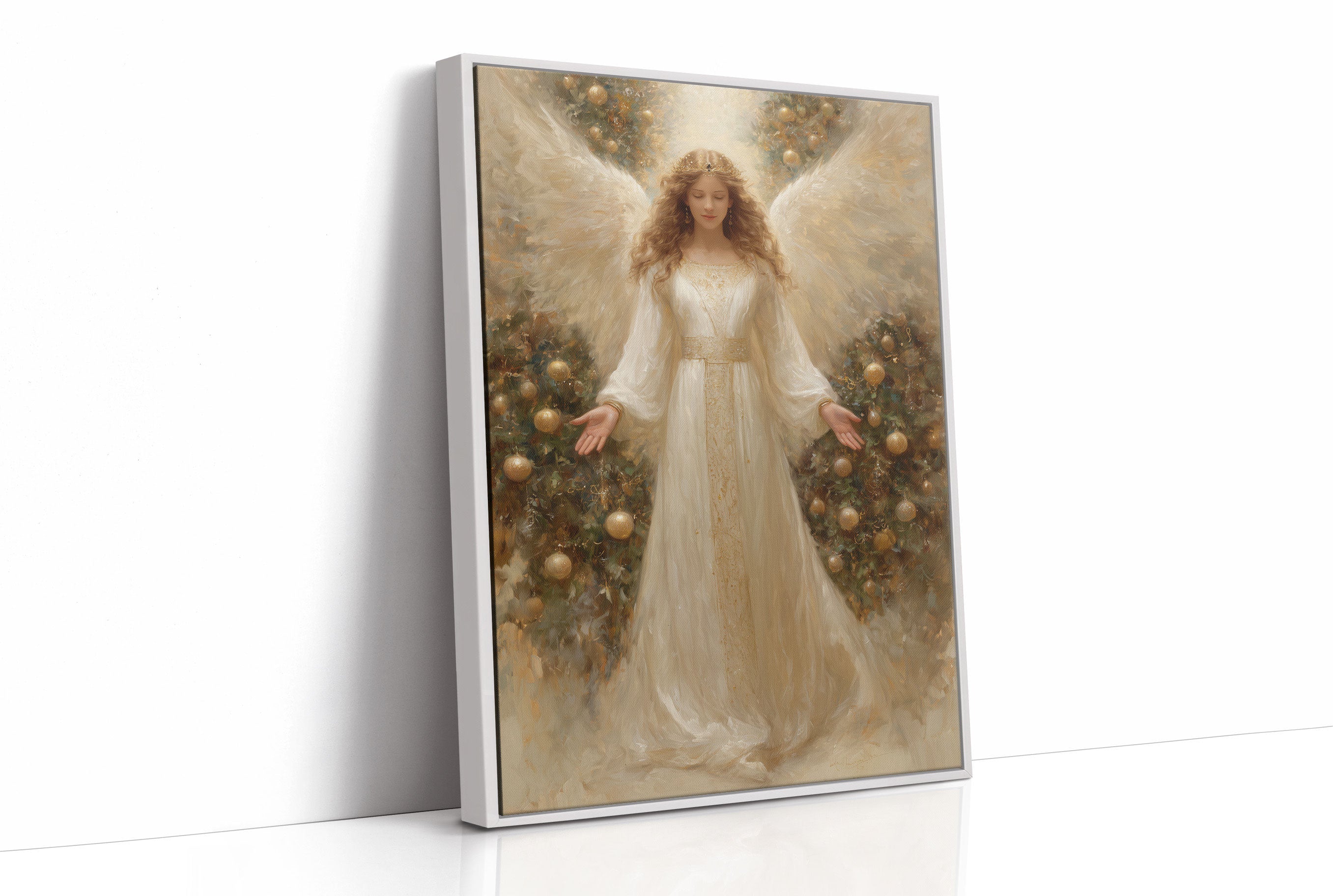 Golden Light Brings Christmas Peace