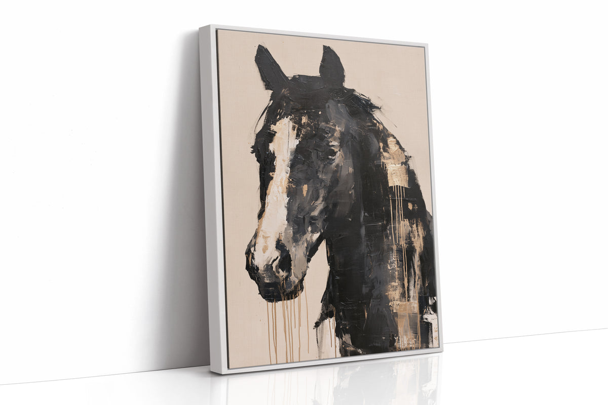 Black Horse, Raw Canvas, No Apologies