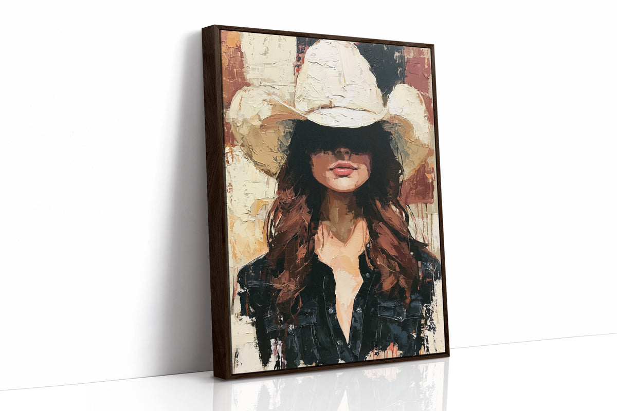 Shadowed Under a White Hat