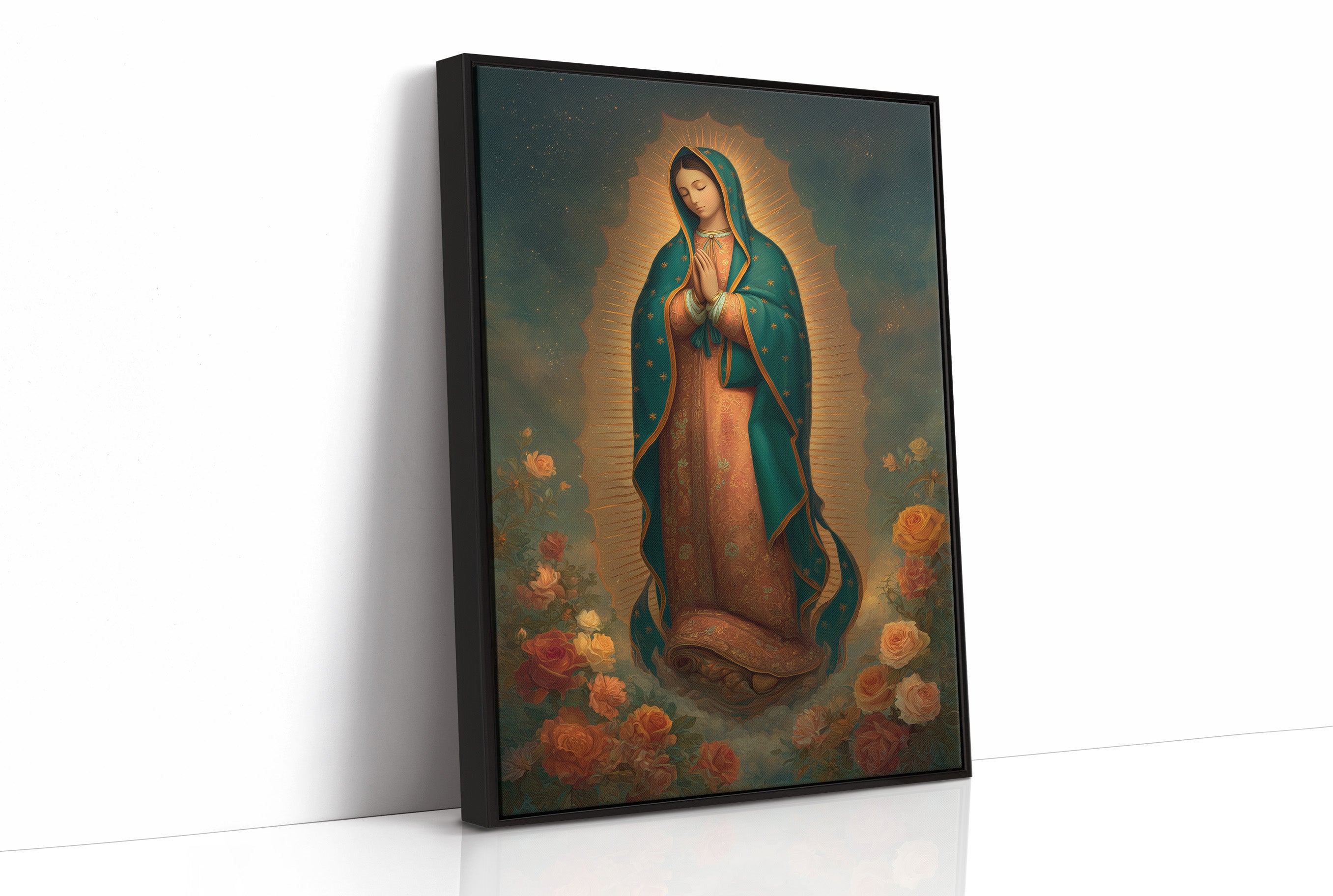 Sacred Glow Among Rose Gardens