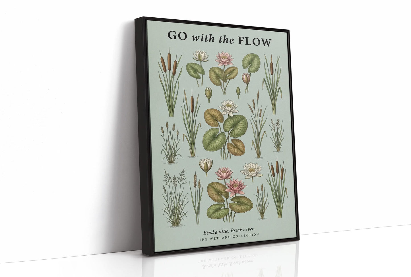 Go with the Flow: Vintage Wetland Chart