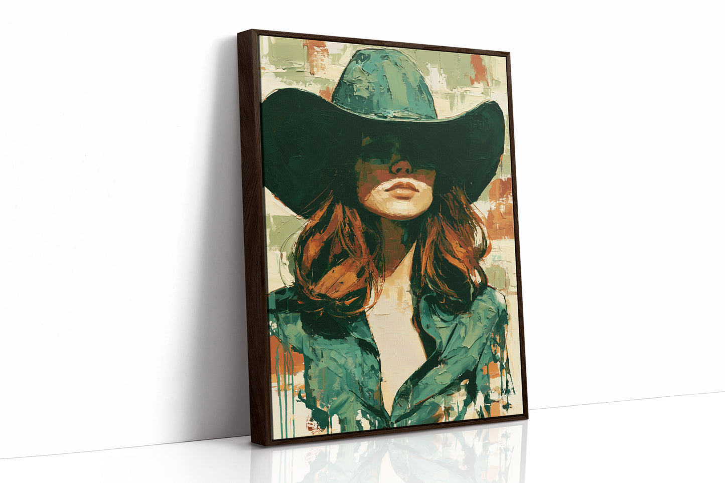 Teal Shadow, Rust Hair, No Apologies