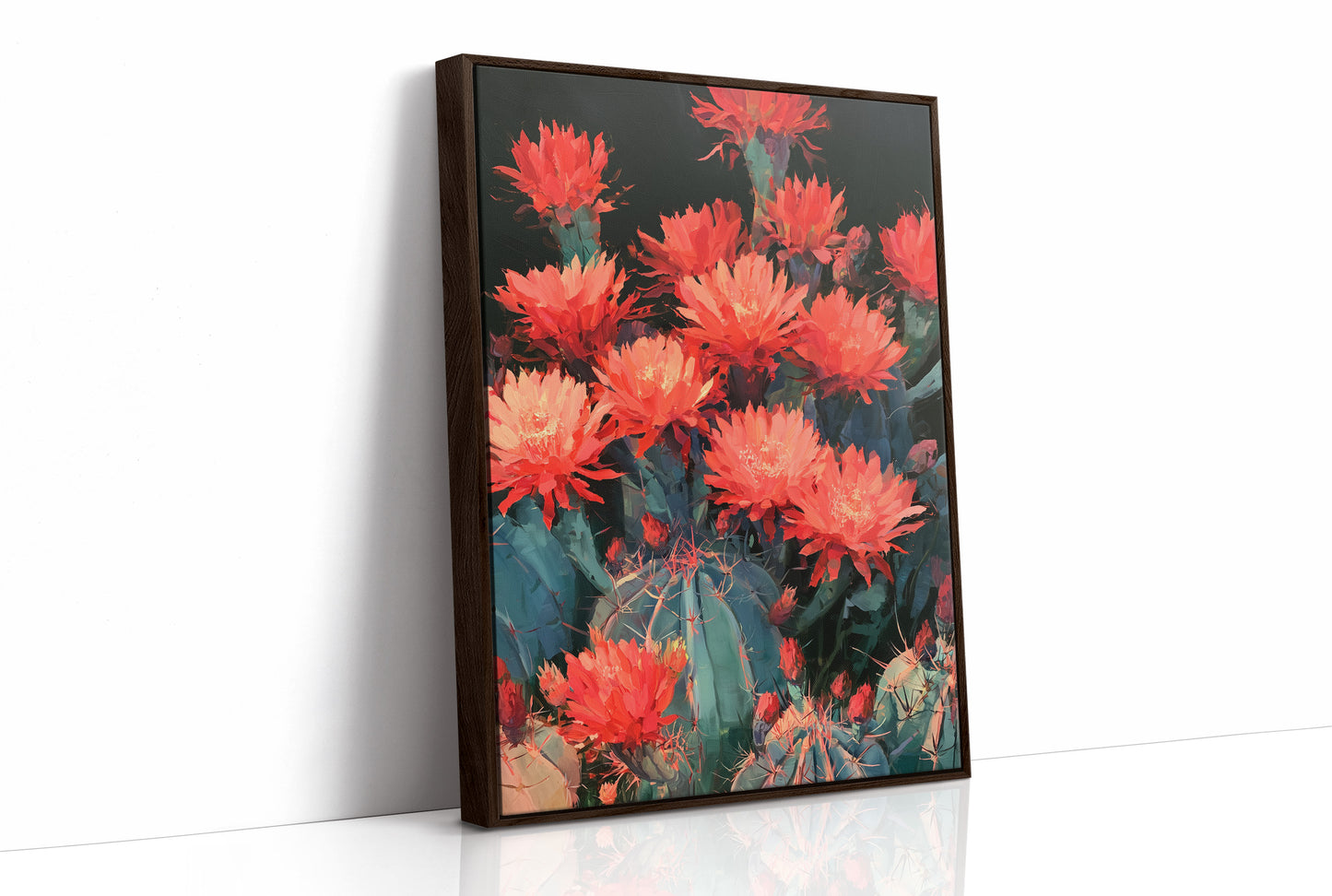 Cactus in Fire Bloom