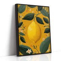 Golden Lemon Hangs In Honeyed Air