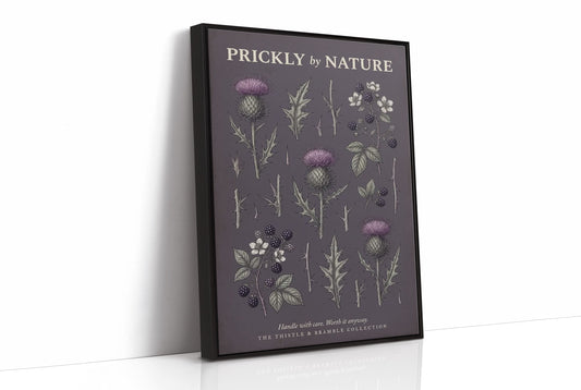Prickly by Nature: Vintage Thistle & Bramble Chart