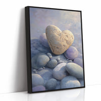 Stone Hearts Rest In Morning Light