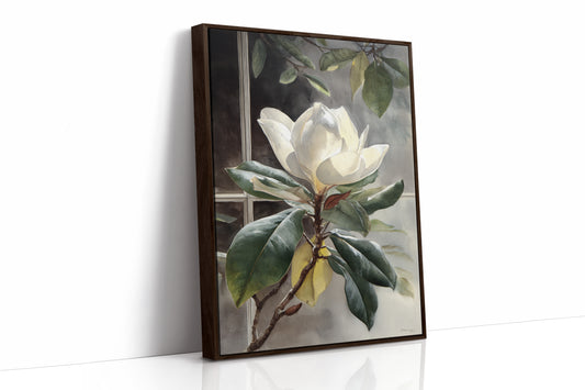 Petals Beneath the Window's Gaze