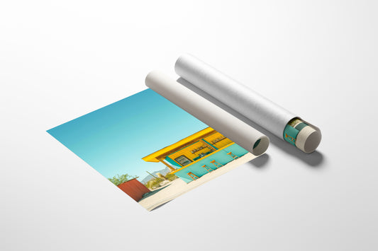 Turquoise Oasis Waits For Travelers