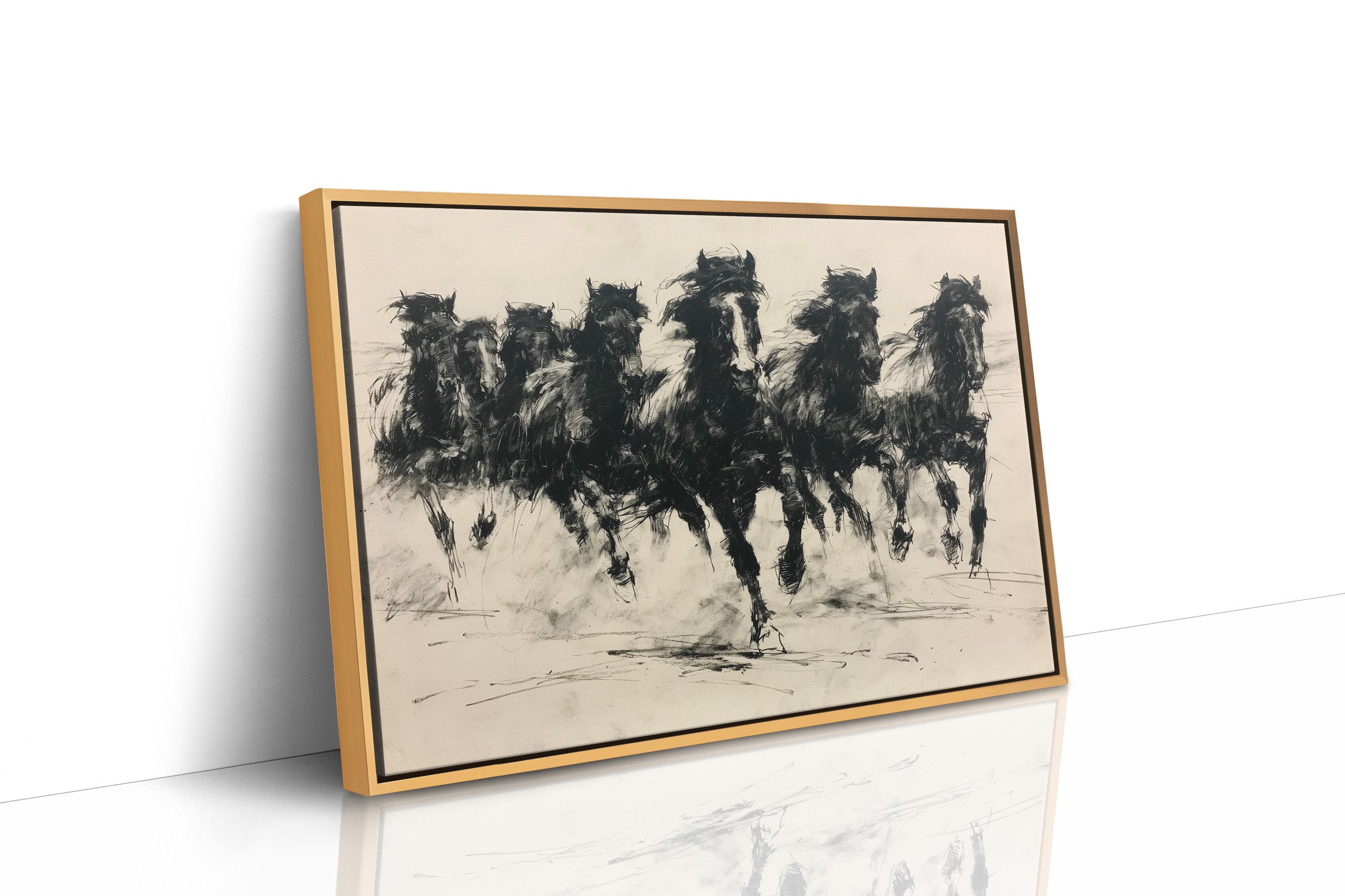 Charcoal Herd on the Run