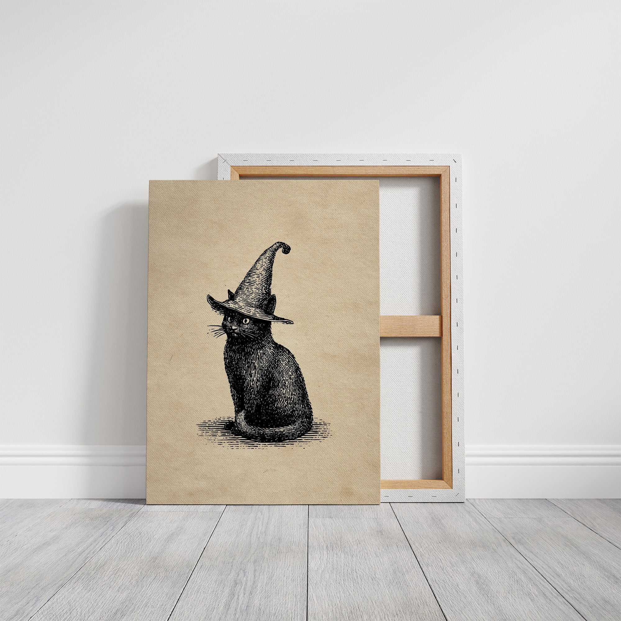 Midnight Familiar In Pointed Hat