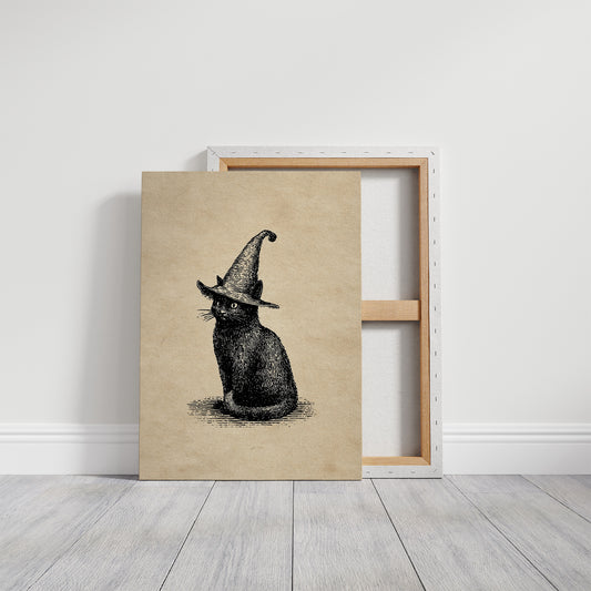 Midnight Familiar In Pointed Hat