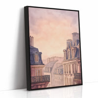 Parisian Rooftops Blush With Dawn