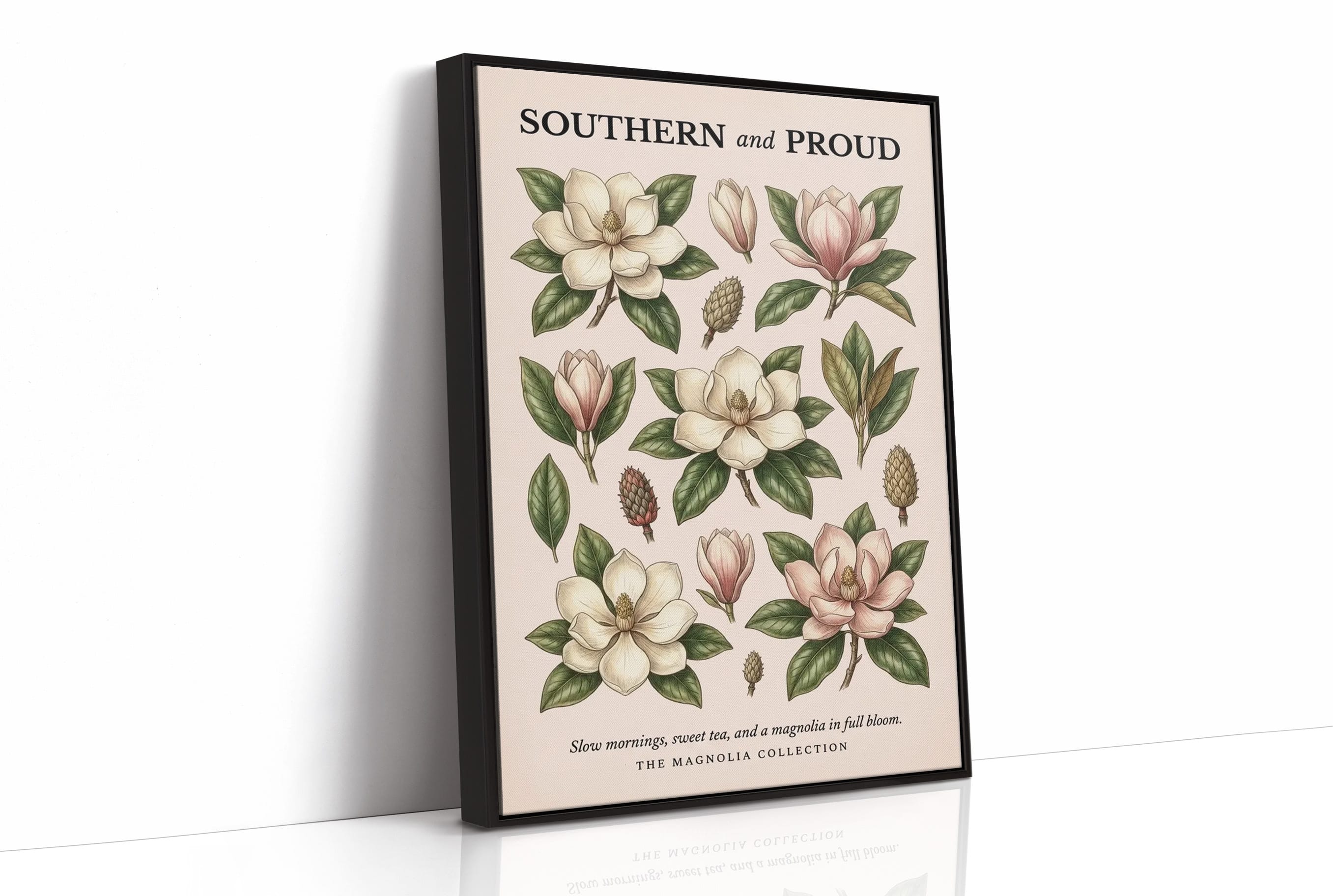 Southern and Proud: Vintage Magnolia Chart