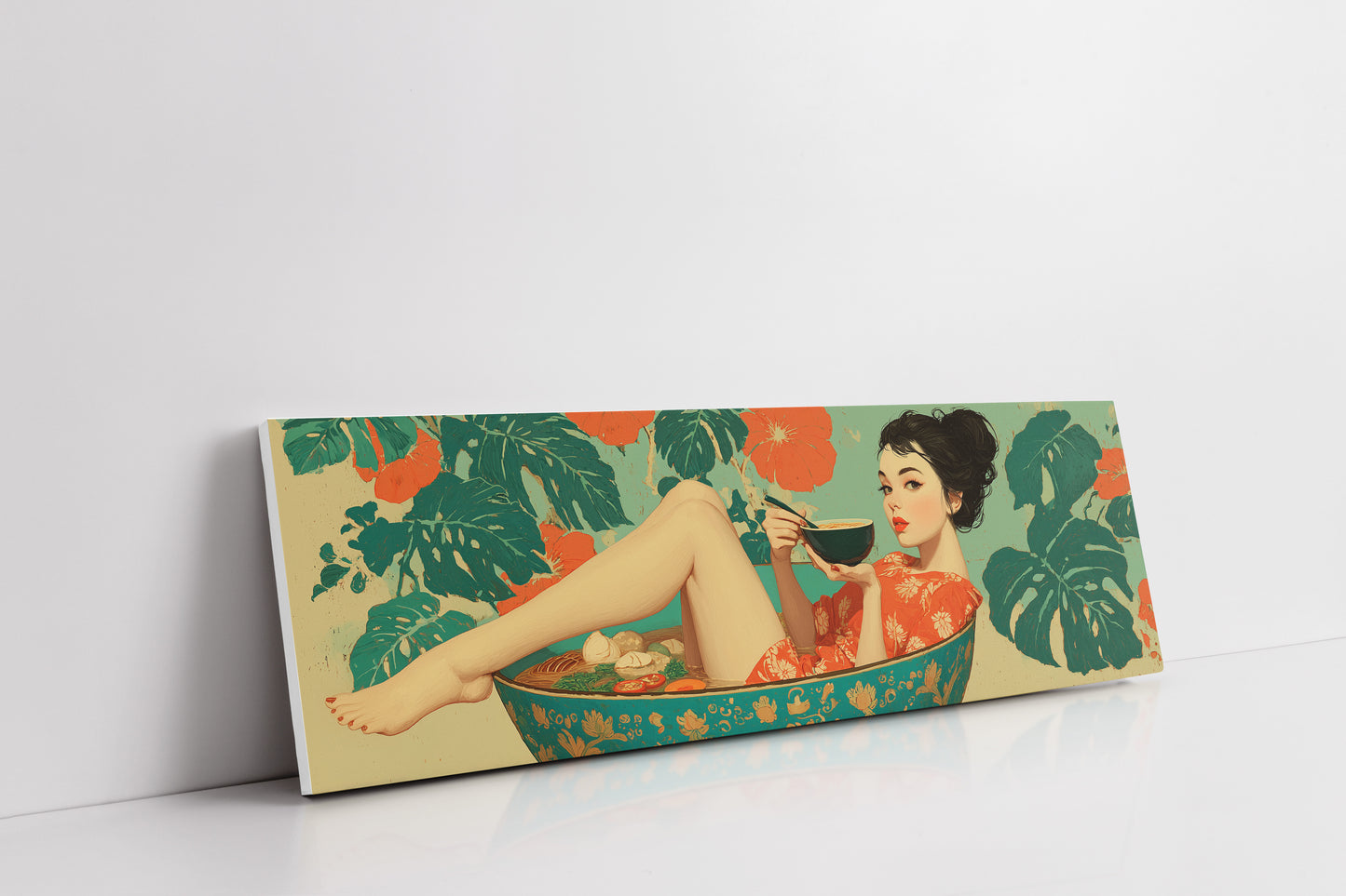 Tropical Soak With Midnight Noodles