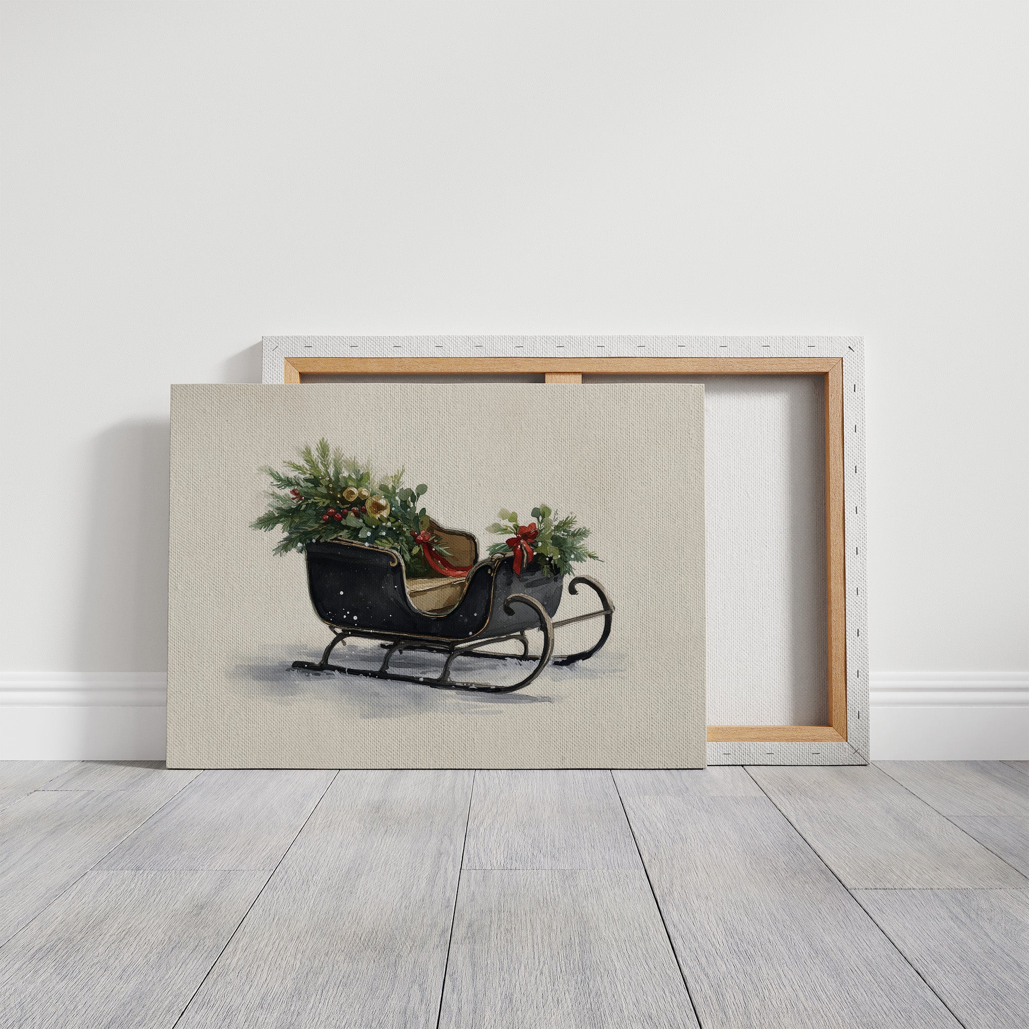 Winter's Sleigh Awaits First Snow