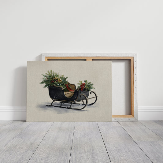 Winter's Sleigh Awaits First Snow