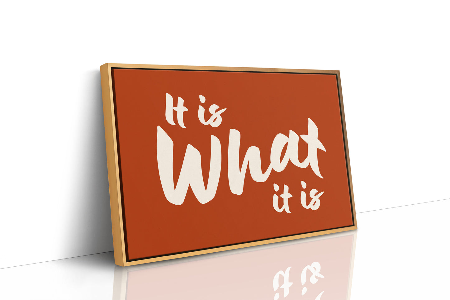 It Is What It Is Quote Art