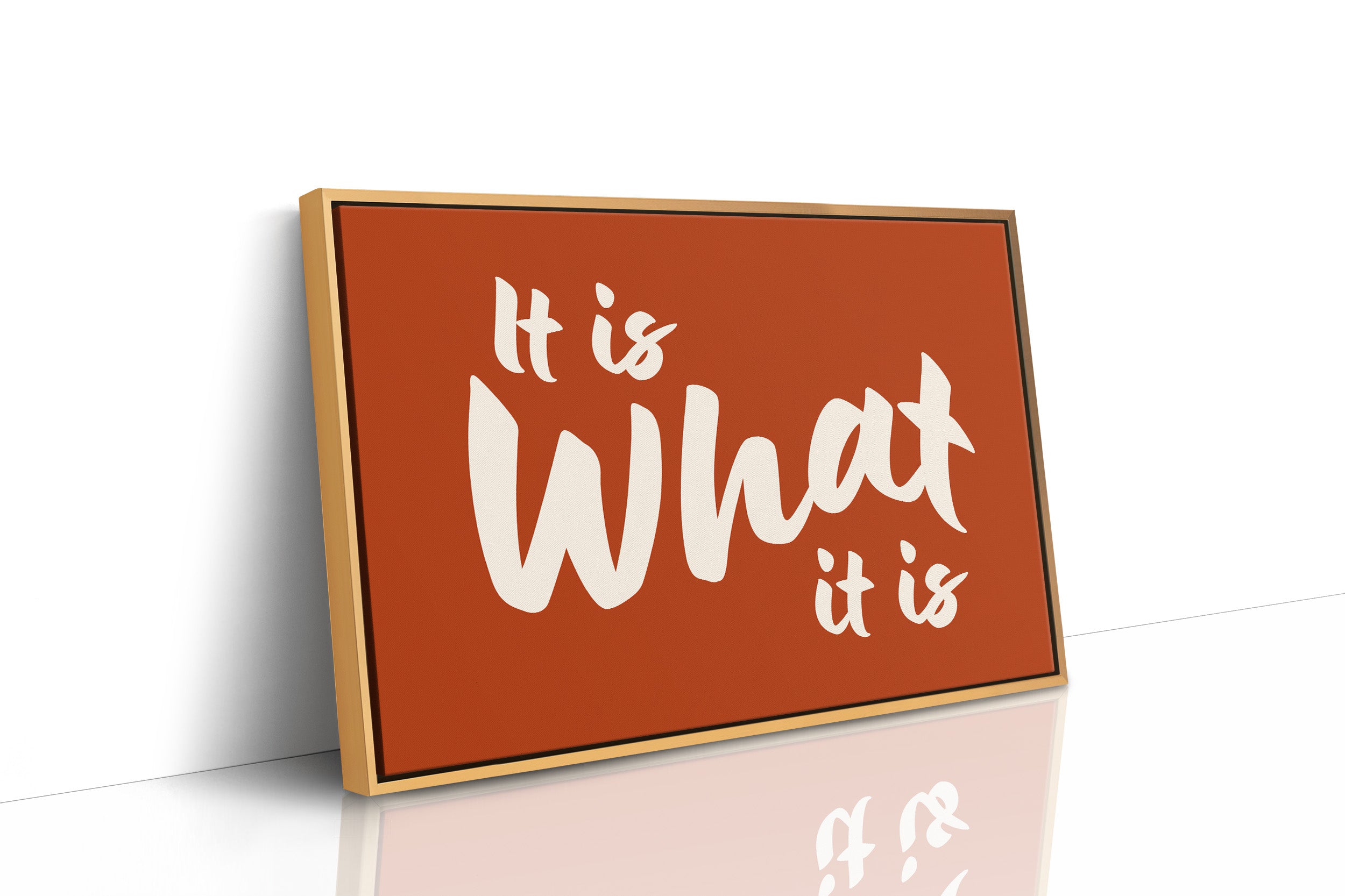 It Is What It Is Quote Art