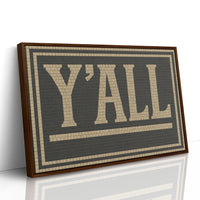 Y’ALL Mosaic Wall Art