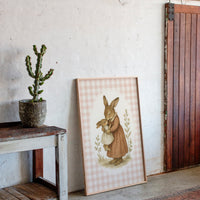 Mama Bunny’s Kiss in Gingham