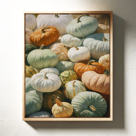 Autumn's Palette In Pumpkin Poetry