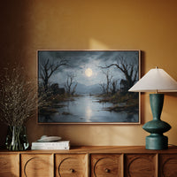 Moonlit Reflections on Forgotten Lands