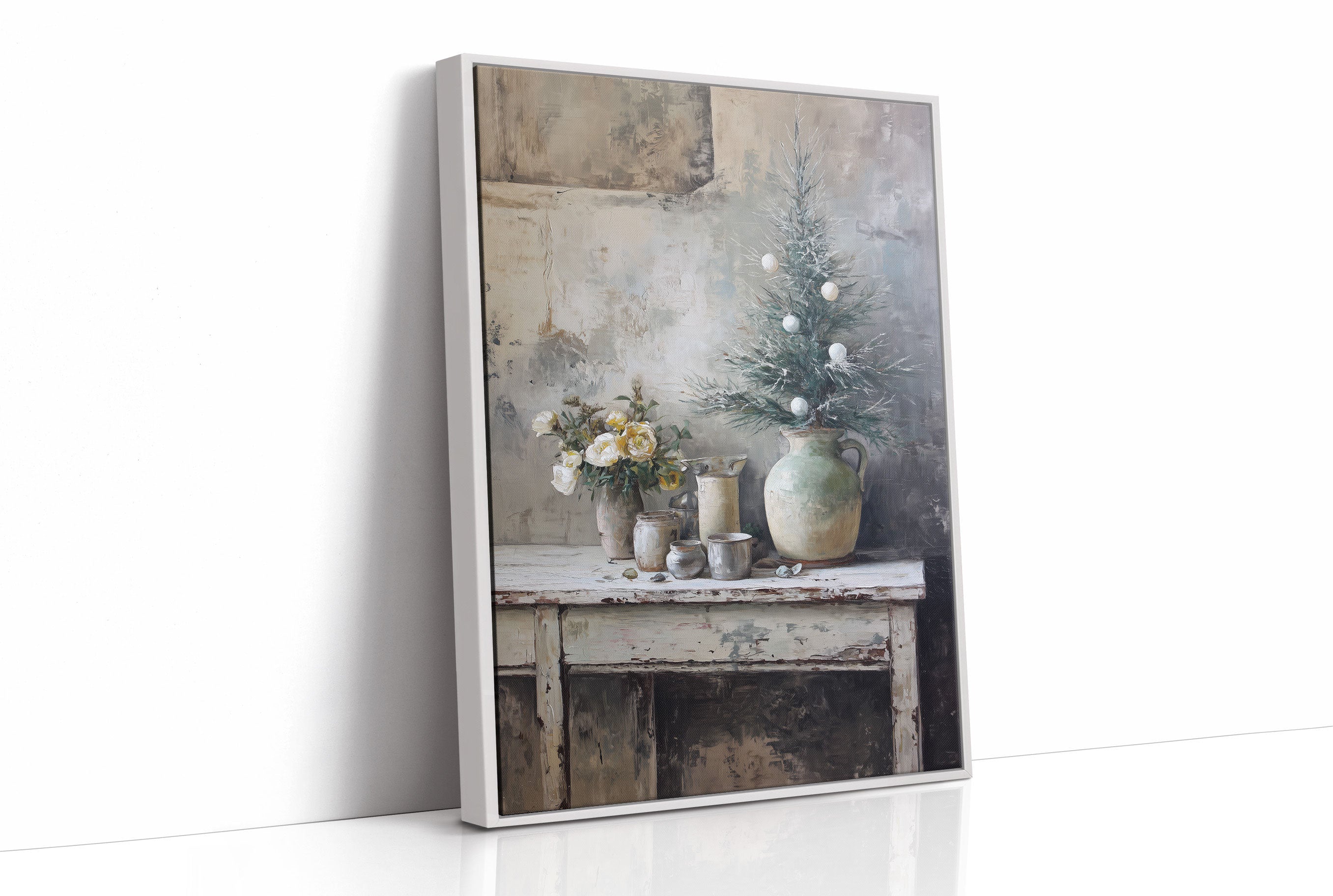 Vintage Christmas Memories In Frame