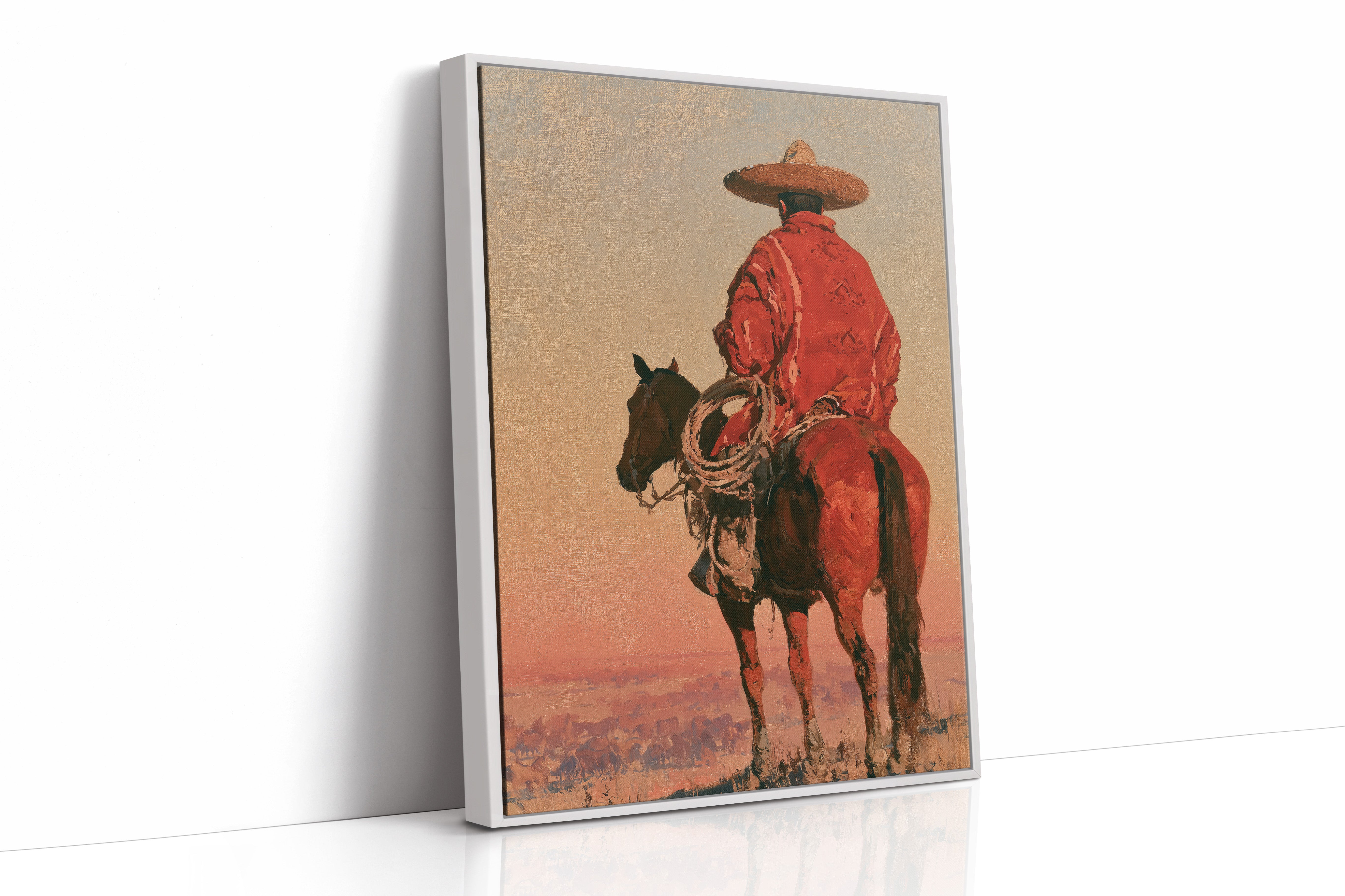 Vaquero Watching the Herd