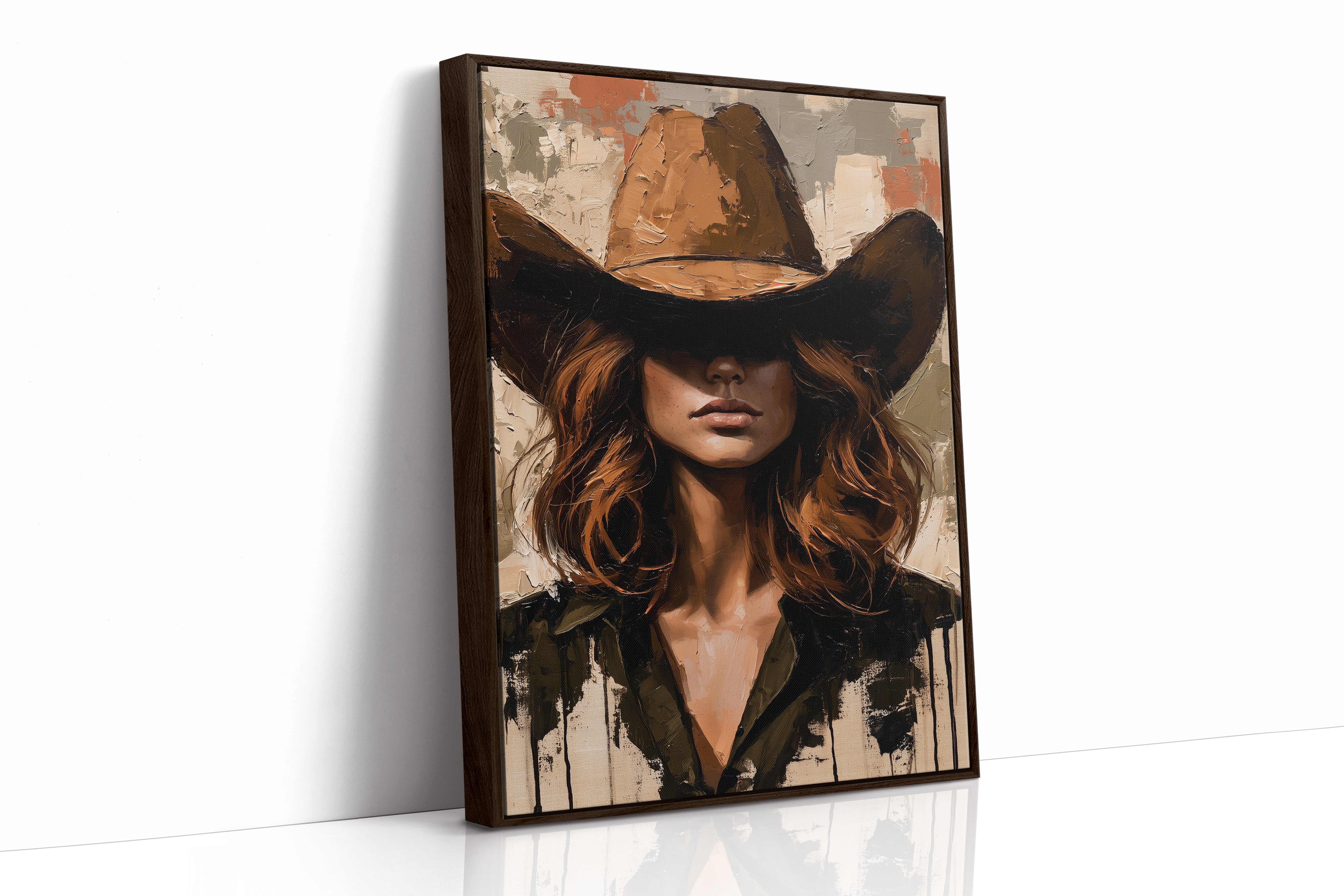 Caramel Brim, Copper Hair, Full Shadow