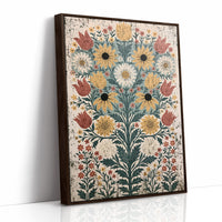 Black-Eyed Susans on Weathered Wood