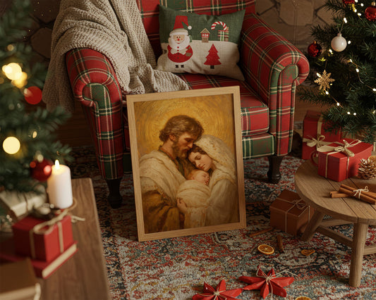 Sacred Light On Winter Morning