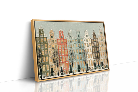 Amsterdam Gables in Snow
