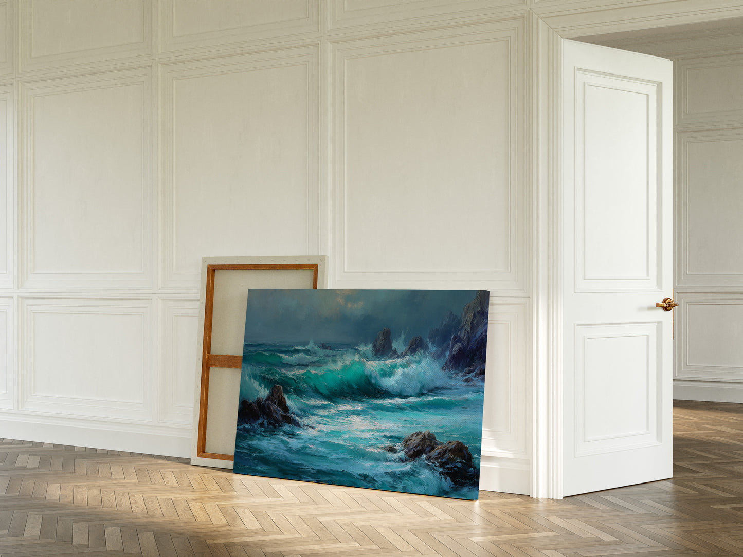 Ocean Symphony In Turquoise Light