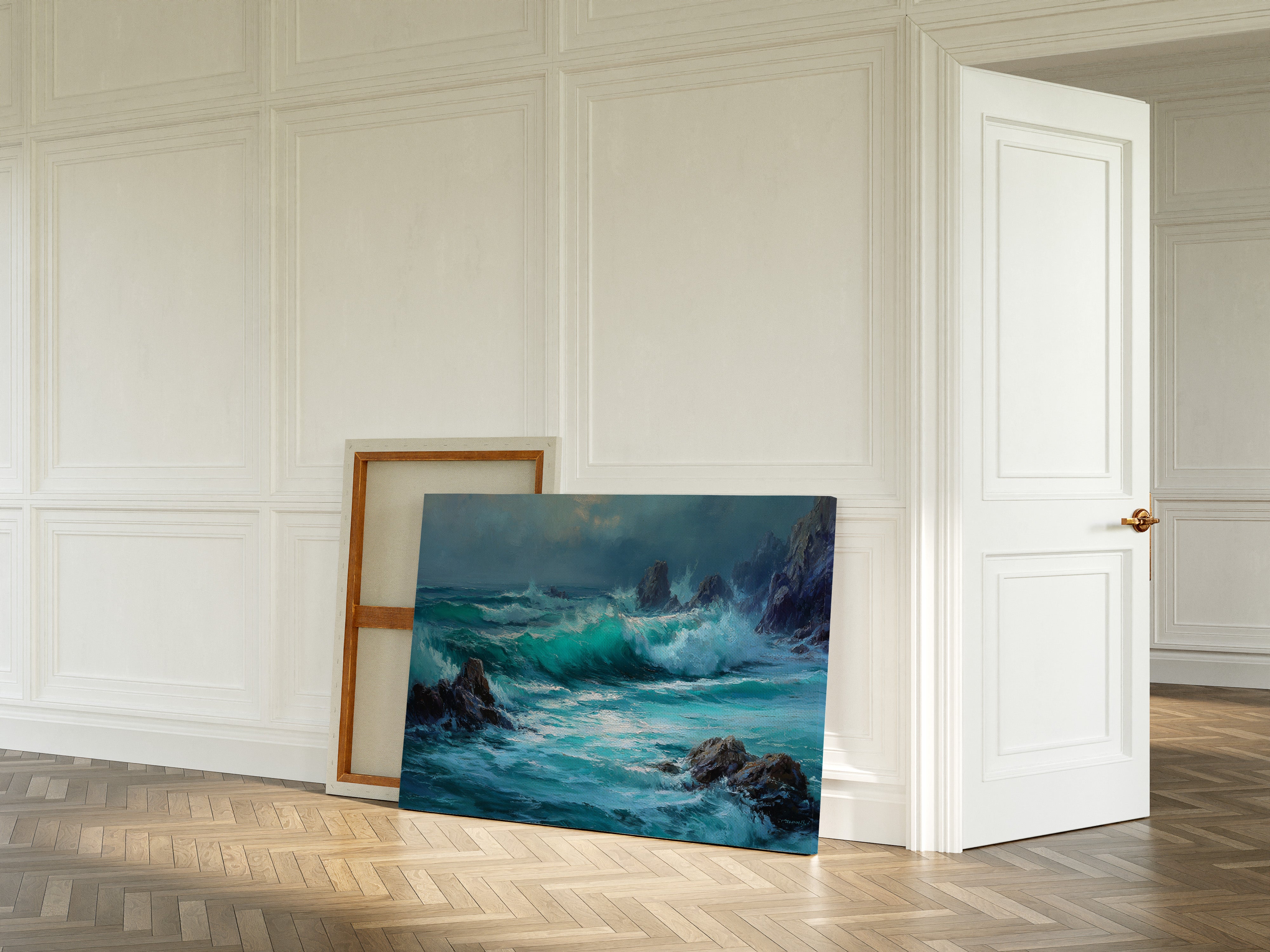 Ocean Symphony In Turquoise Light