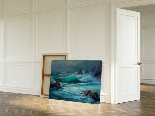 Ocean Symphony In Turquoise Light
